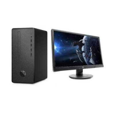 HP Desktop Pro G2 Microtower PC, Intel Core i5, 4GB RAM, 1TB, DOS, DVD-WR, USB Keyboard & Mouse 18.5″ Monitor